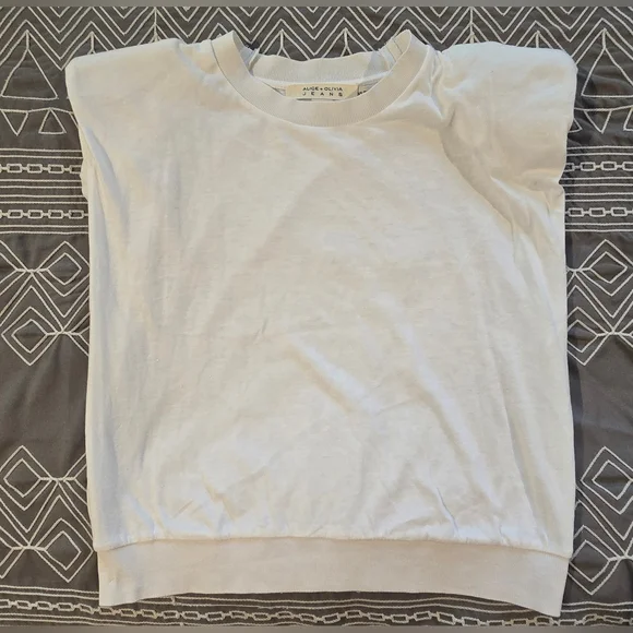 Alice + Olivia Basic White Tee Size XS - Picture 1 of 7